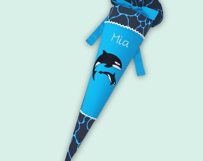 Schultüte Orca passend zum Bärassic Garden Schulranzen