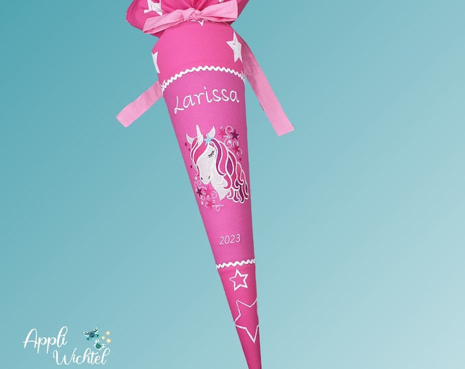 Schultüte mit Einhorn passend zum Sternzaubär Schulranzen