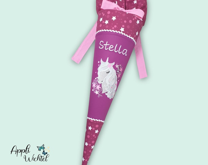 Schultüte mit Einhorn passend zum step by step sweet Unicorn Nuala Schulranzen