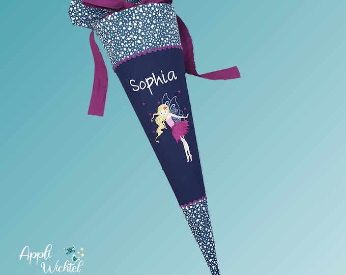 Schultüte Fee passend zum Bärlaxy Schulranzen