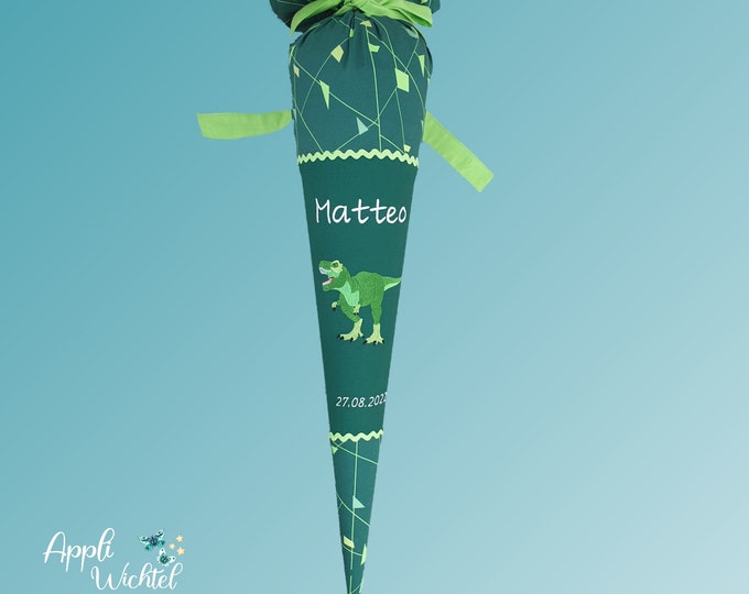 Schultüte Dino passend zum Dino Night Schulranzen