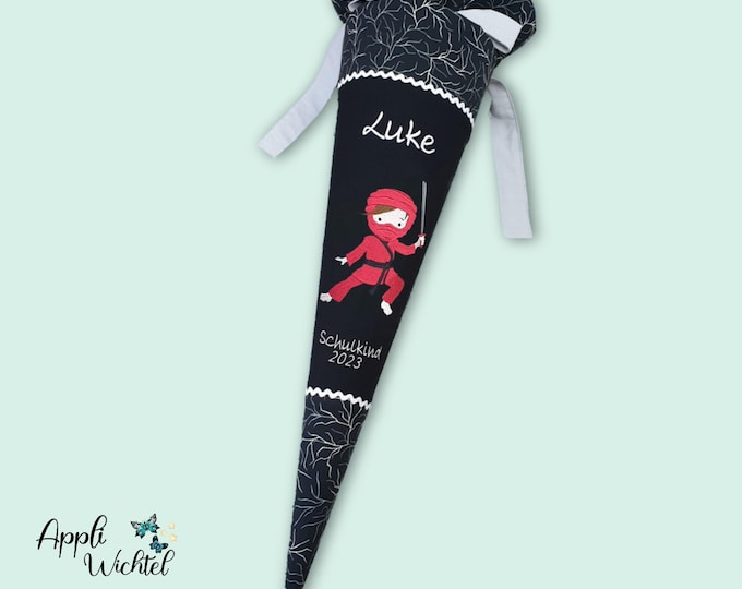 Schultüte Ninja passend zum Super ReflektBär Glow Schulranzen