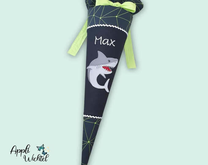 Schultüte Hai passend zum Cybär Race Schulranzen