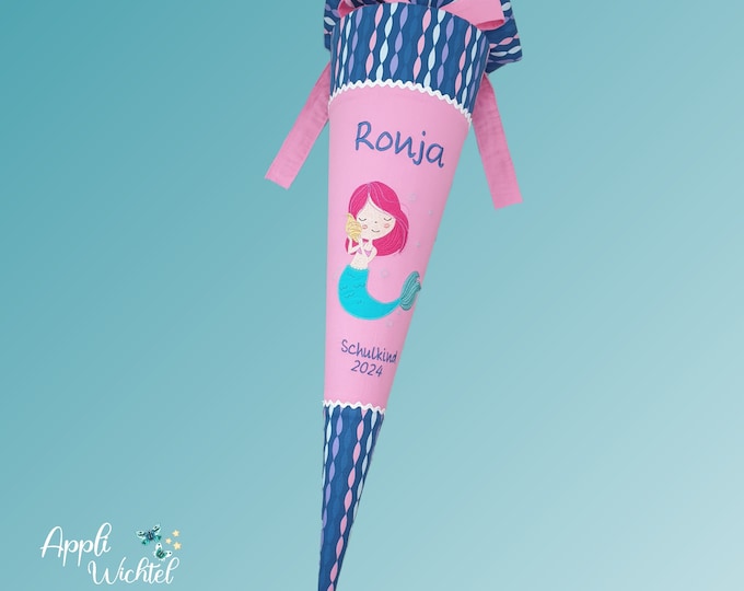 Schultüte Meerjungfrau passend zum Stepbystep, Mermaid Schulranzen