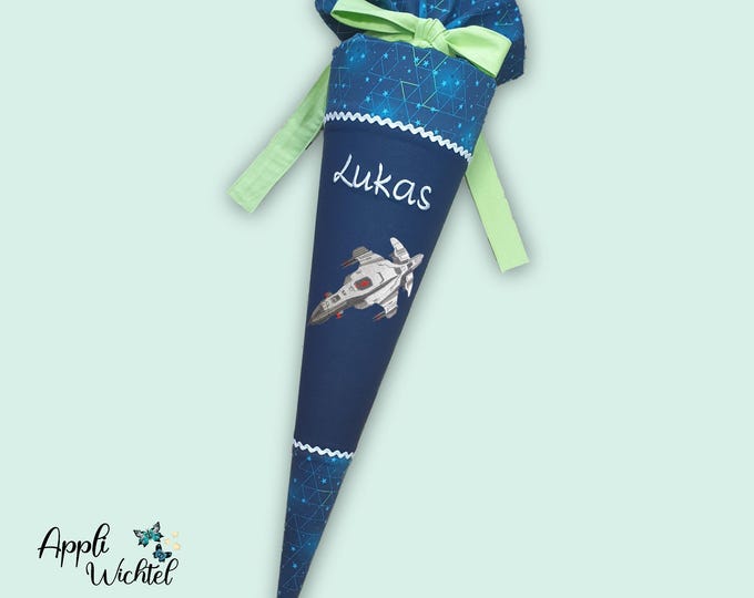 Schultüte Raumschiff passend zum Starship Galactus Schulranzen