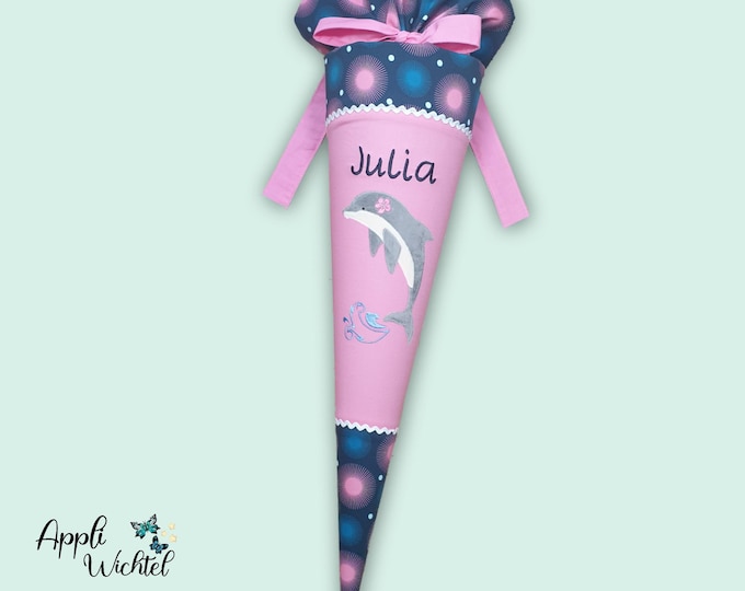 Schultüte Delfin passend zum Stepbystep Mermaid Delia Schulranzen