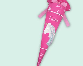 Schultüte mit Einhorn passend zum Sternzaubär Schulranzen