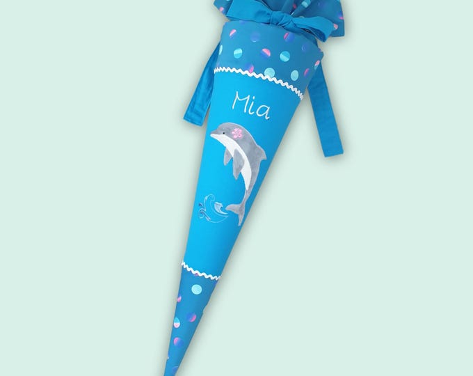 Schultüte Delfin passend zum Dolphin Finja Schulranzen