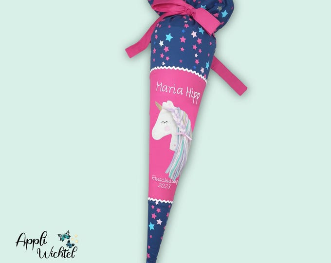 Schultüte Einhorn passend zum Leni Schulranzen