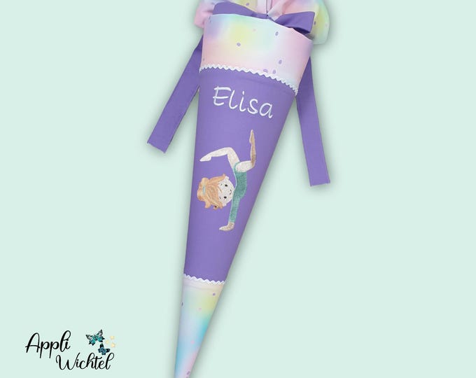 Schultüte Turnerin passend zum step by step Butterfly Luna Schulranzen