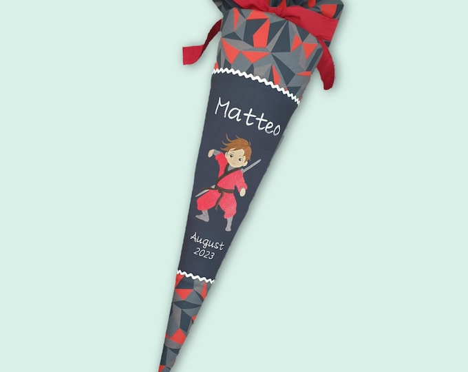 Schultüte Ninja passend zum TaekBärdo  Schulranzen