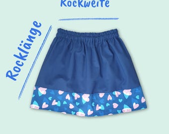 Rock passend zum Seashell Pearl Schulranzen und Schultüte