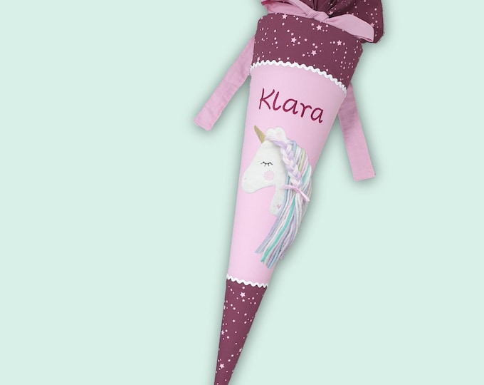 Schultüte mit Einhorn passend zum Berry Stars Schulranzen