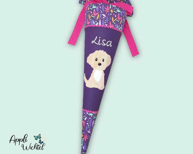 Schultüte Hund passend zum Ambärzonas Schulranzen