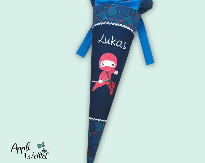 Schultüte Ninja passend zum Tractor Freddy Schulranzen