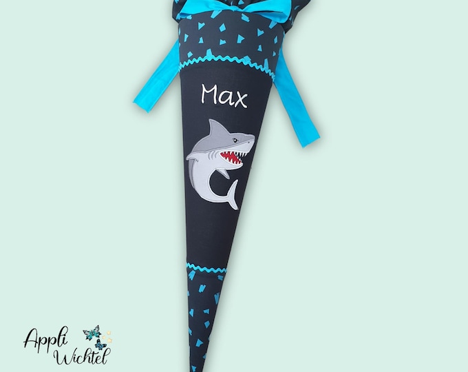 Schultüte Hai passend zum Verfolgbärjagd Schulranzen