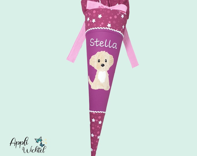 Schultüte mit Hund passend zum step by step sweet Unicorn Nuala Schulranzen