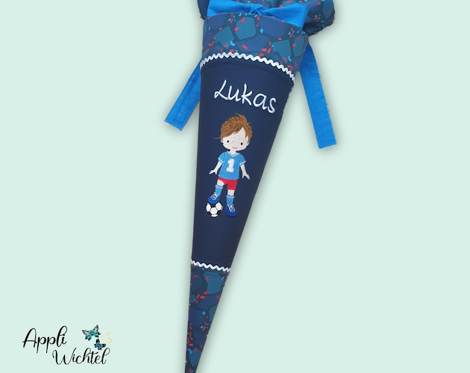 Schultüte Fussball passend zum Tractor Freddy Schulranzen