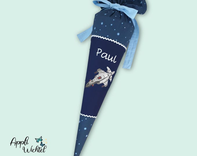 Schultüte Raumschiff Rakete Weltall passend zum KoBärnikus Schulranzen