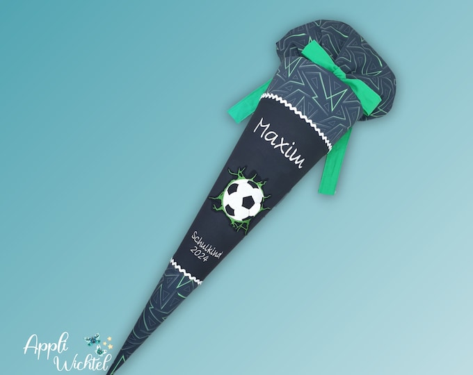 Schultüte Fussball passend zum Ninja Kimo Schulranzen