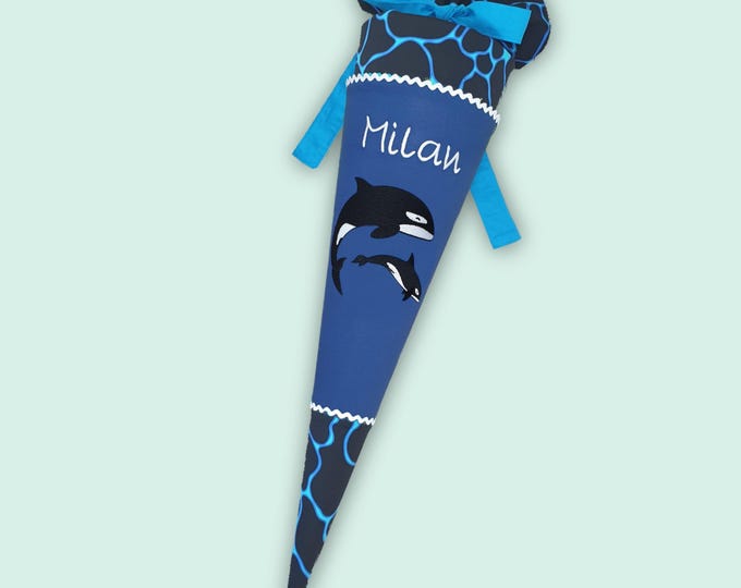 Schultüte Orca passend zum Bärassic Garden Schulranzen