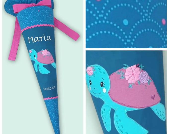 Schultüte Schildkröte passend zum Stepbystep Dolphin Pippa Schulranzen
