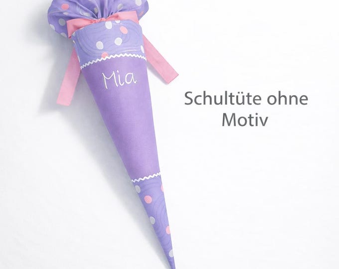 Schultüte mit Namen passend zum Ponybäradies Schulranzen