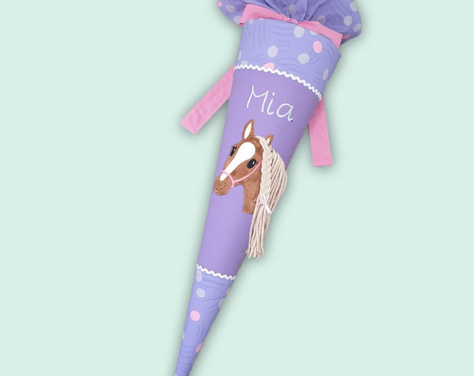 Schultüte Pferd passend zum Ponybäradies Schulranzen