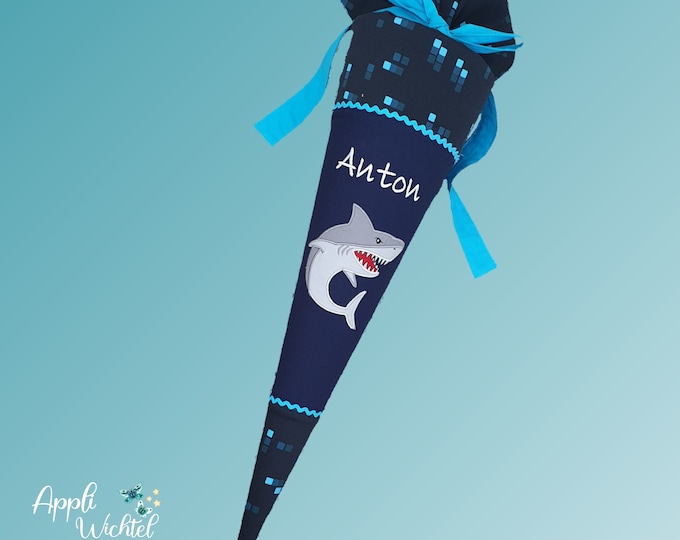 Schultüte Hai passend zum Tiefseetauchbär Schulranzen