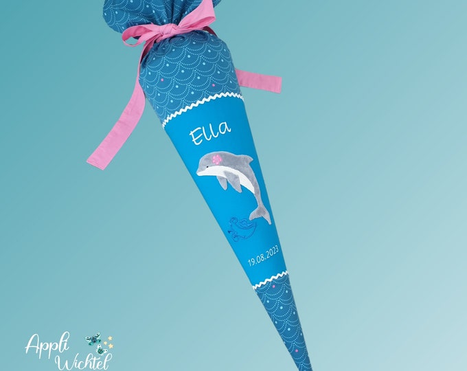 Schultüte Delfin passend zum Stepbystep Dolphin Pippa Schulranzen