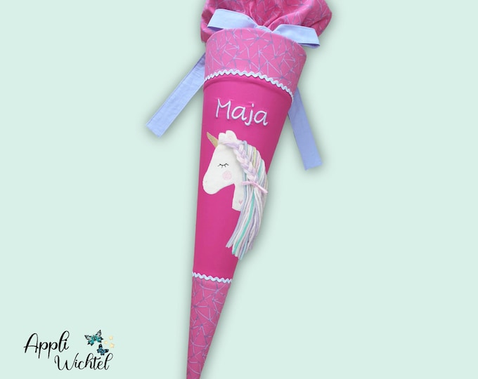 Schultüte mit Einhorn passend zum Star Stella Schulranzen