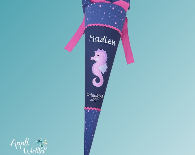 Schultüte Seepferd passend zum Star Seahorse Zoe Schulranzen