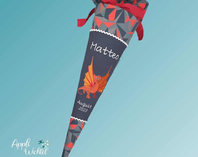 Schultüte Drache passend zum TaekBärdo  Schulranzen