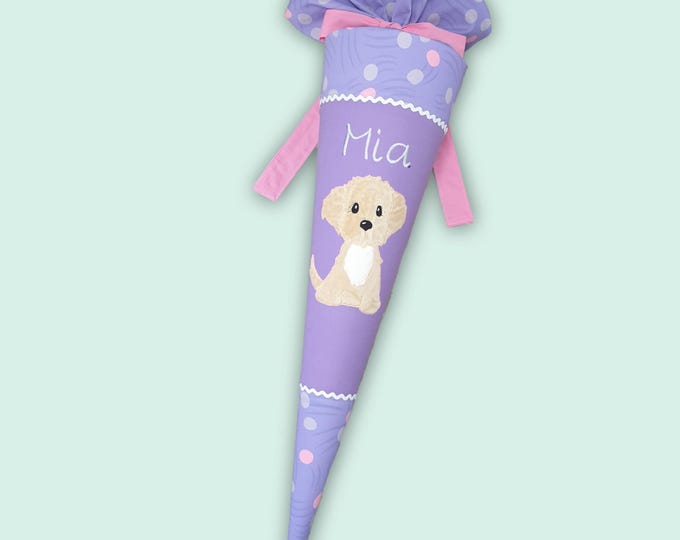 Schultüte Hund passend zum Ponybäradies Schulranzen