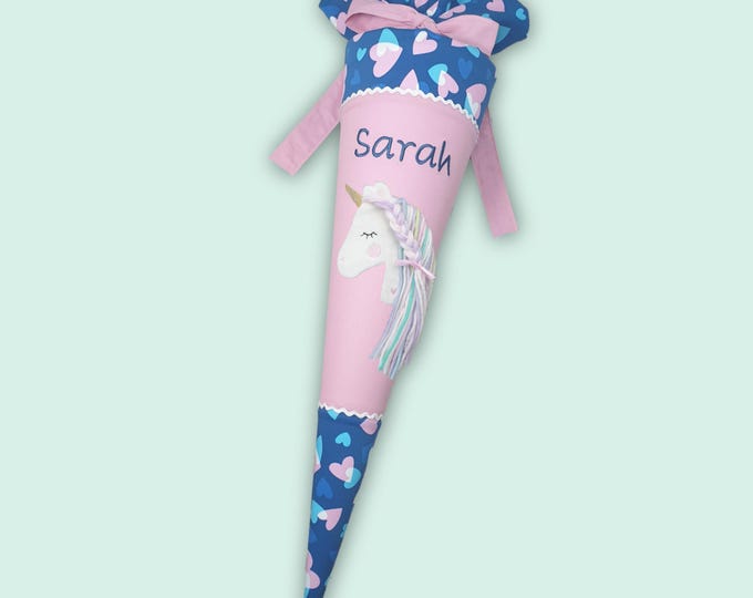 Schultüte Einhorn passend zum Seashell Pearl Schulranzen
