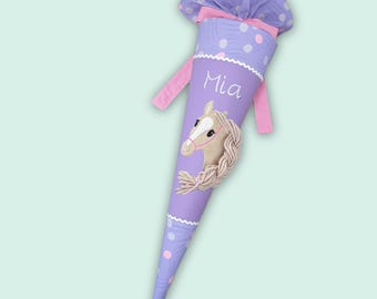 Schultüte Pferd passend zum Ponybäradies Schulranzen