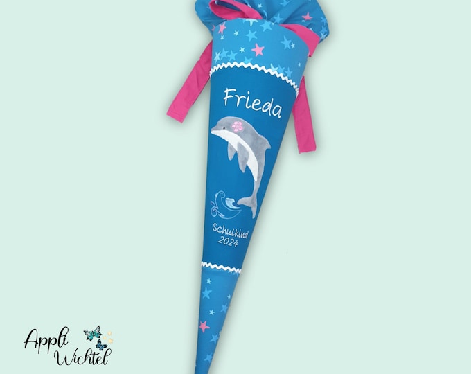 Schultüte Delfin passend zum Mermaid Lola Schulranzen