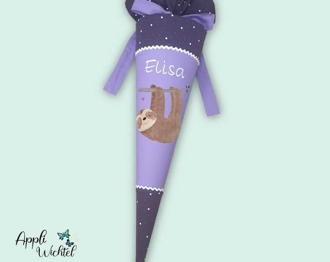 Schultüte Faultier passend zum Sternguckbär Schulranzen