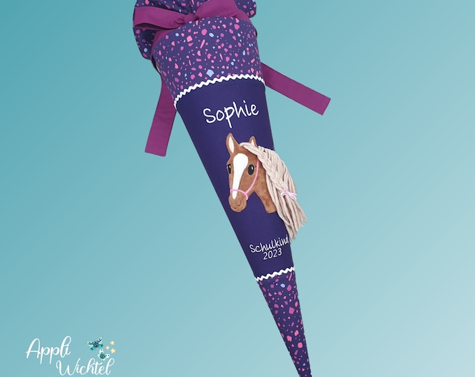 Schultüte Pferd passend zum PferdeflüstBärer Schulranzen