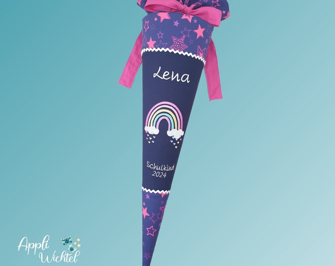 Schultüte Regenbogen passend zum Pegasus Night Nuala Schulranzen
