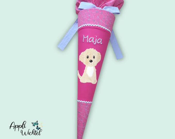 Schultüte mit Hund passend zum Star Stella Schulranzen