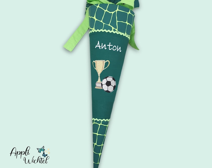 Schultüte Pokal und Fussball passend zum BärRex Schulranzen