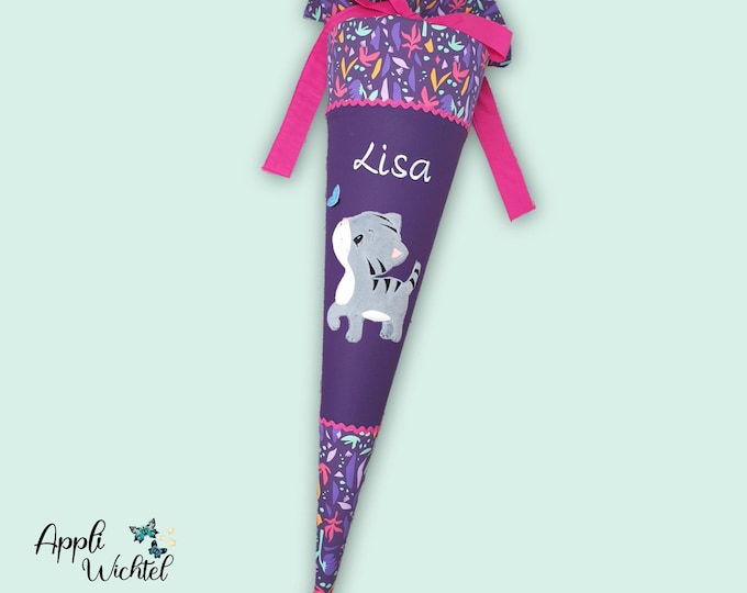 Schultüte Katze passend zum Ambärzonas Schulranzen