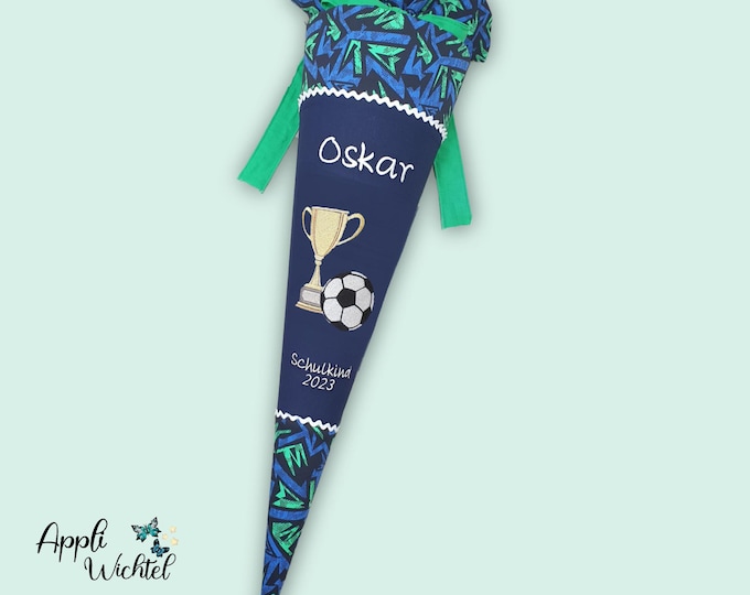 Schultüte Fussball und Pokal passend zum Soccer Ben Schulranzen