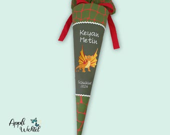 Schultüte Drache passend zum FeuerspeiBär Schulranzen