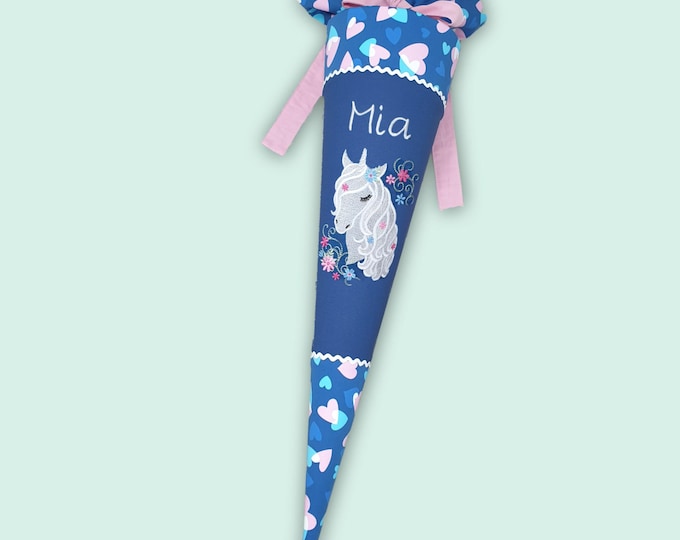 Schultüte Einhorn passend zum Seashell Pearl Schulranzen