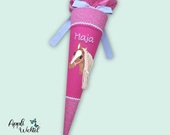 Schultüte mit Pferd passend zum Star Stella Schulranzen