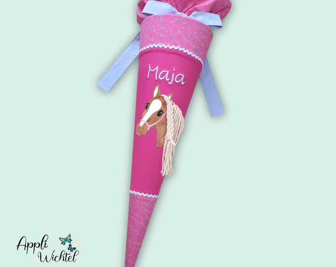 Schultüte mit Pferd passend zum Star Stella Schulranzen