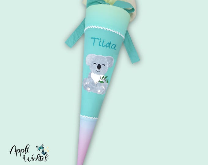Schultüte mit Koala passend zum Zaubärwelt Schulranzen