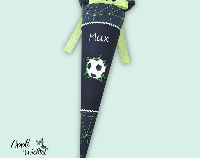 Schultüte Fussball passend zum Cybär Race Schulranzen